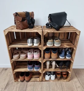 17 burnt na 3 polki buty torebki