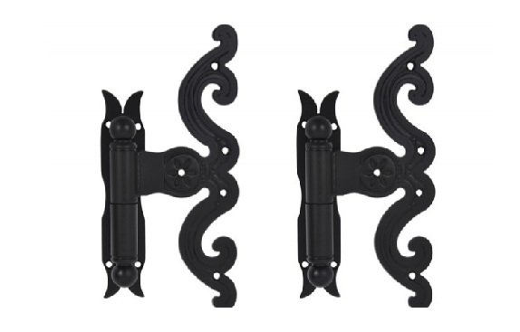 Hinges for wooden boxes